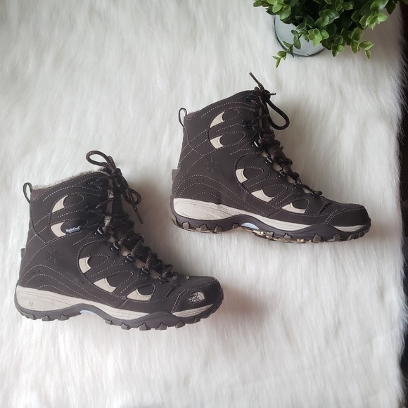 The North Face Shoes - North Face Snow-Drift Tall Brown Boot